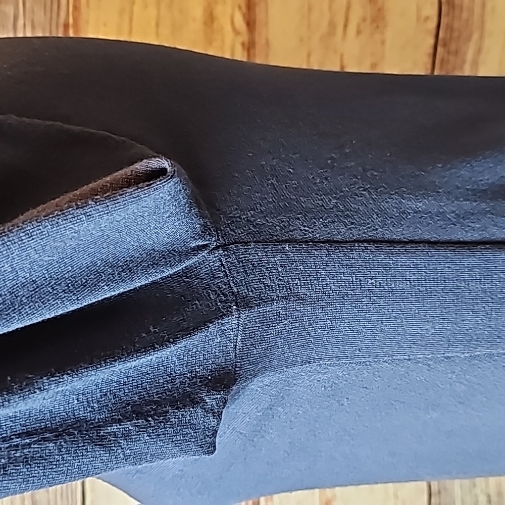 NEW ALFANI DARK BLUE LONG SLEEVE ASYMMETRICAL PULLOVER SWEATER - Picture 4 of 11